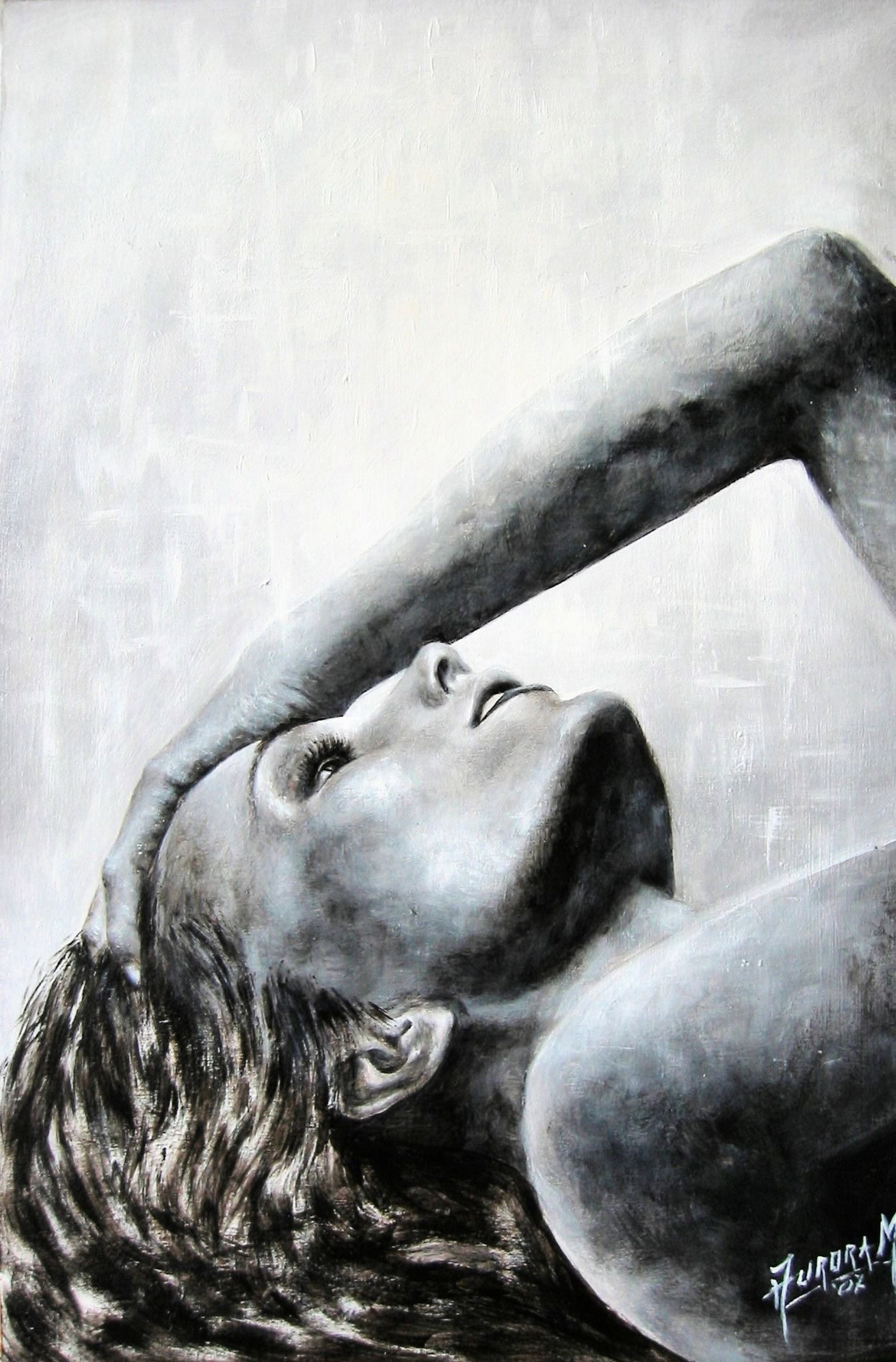 Crucci — Aurora Mazzoldi, acrilico su pannello telato — 40x60 cm
