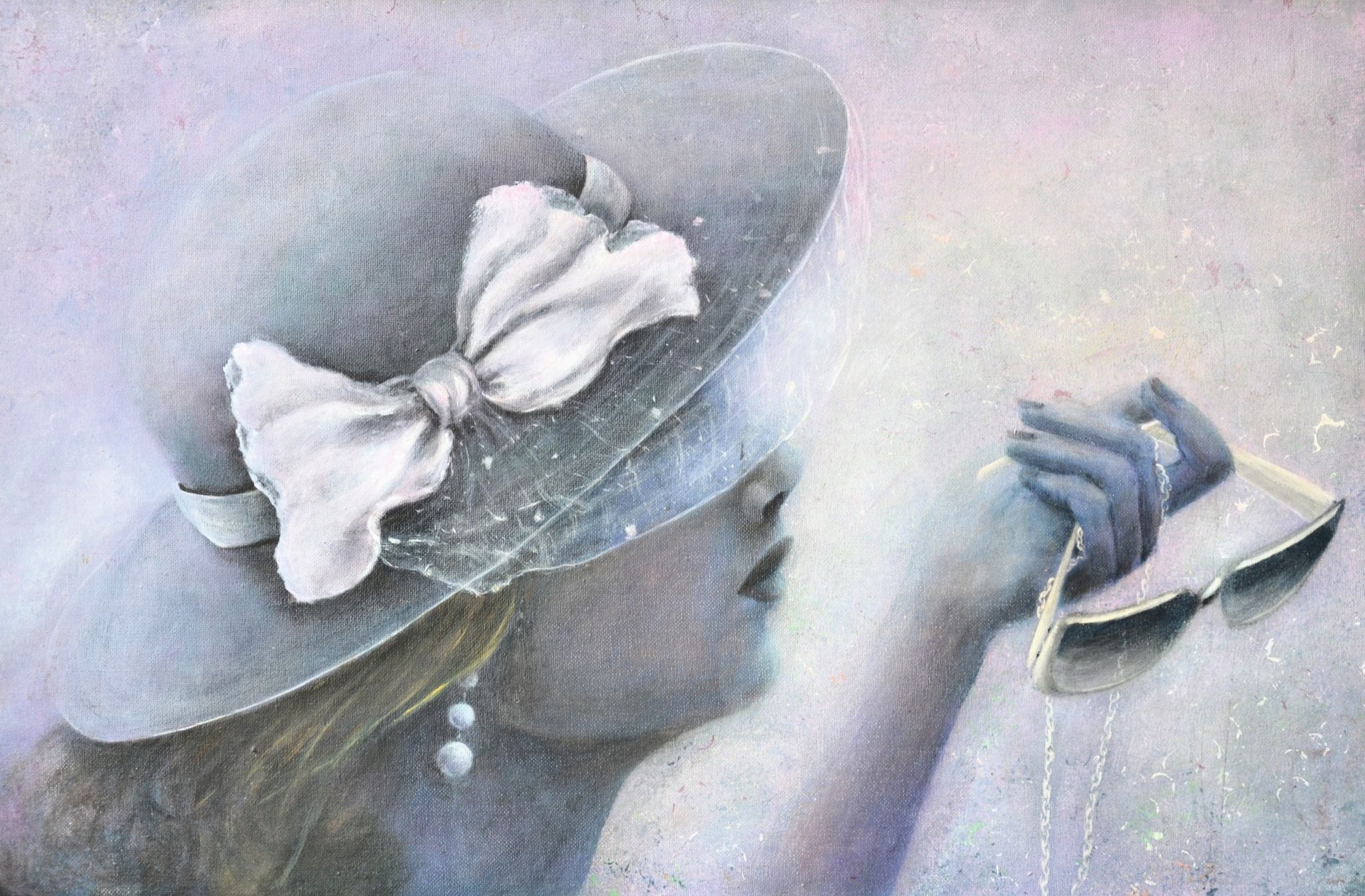 Impazienza — Aurora Mazzoldi, acrilico su pannello telato — 70x50 cm